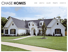 Tablet Screenshot of chase-homes.com